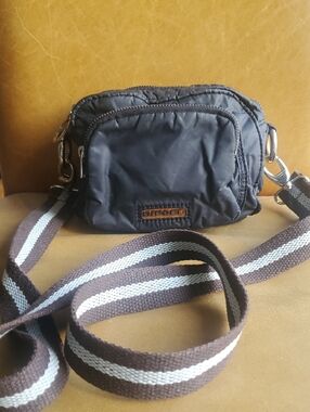 Vintage Diesel Black Crossbody Bag